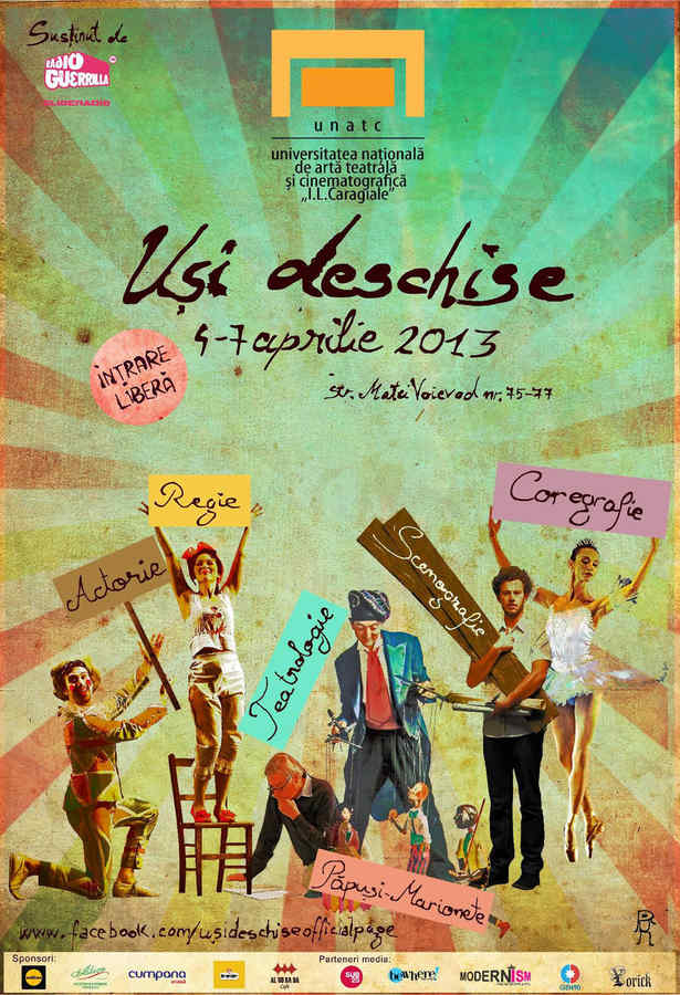 UNATC vă invită în culisele fascinantei lumi a teatrului