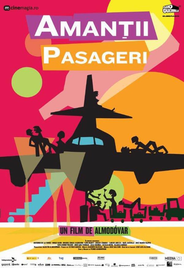 „Amanţii pasageri” ai lui Almodovar aterizează în cinematografe!