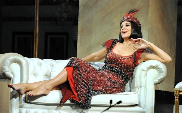 Diva Angela Gheorghiu, la Covent Garden
