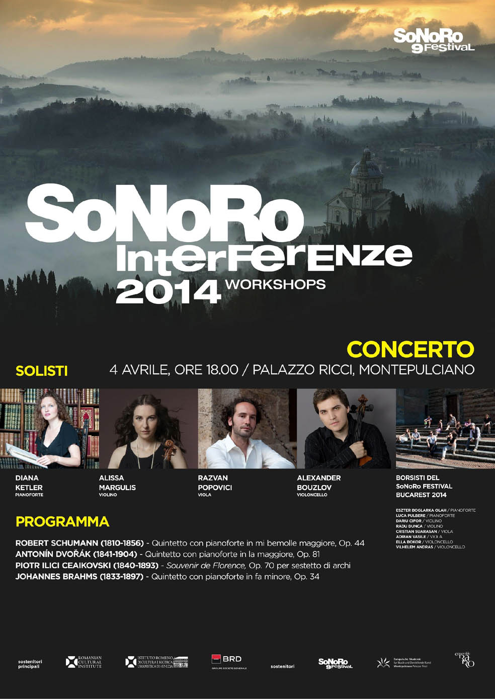 „SoNoRo-Interferenţe”, la Palazzo Ricci din Montepulciano