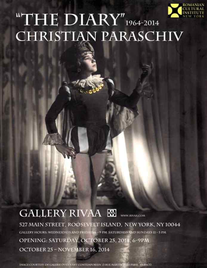 Expoziţia „DIARY 1964-2014”. Christian Paraschiv, la New York