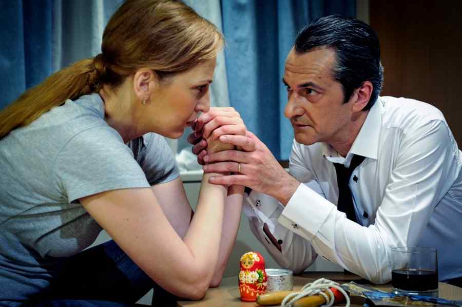 Ozana Oancea şi Ionel Mihăilescu, în teleplay-ul „Vinovatul” la TVR 2