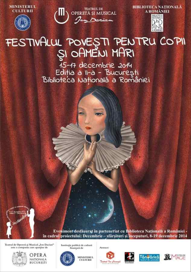 Teatrul de Operetă şi Musical Ion Dacian prezintă Festivalul Poveşti pentru copii şi oameni mari