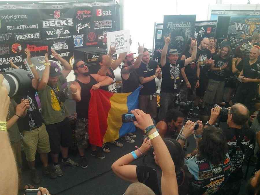 Dirty Shirt, locul 2 la finala internaţională „Wacken Metal Battle”