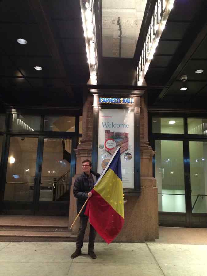 Triumful violonistului Alexandru Tomescu în Statele Unite