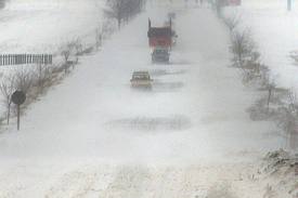 Codul portocaliu de viscol, prelungit luni pentru opt judeţe