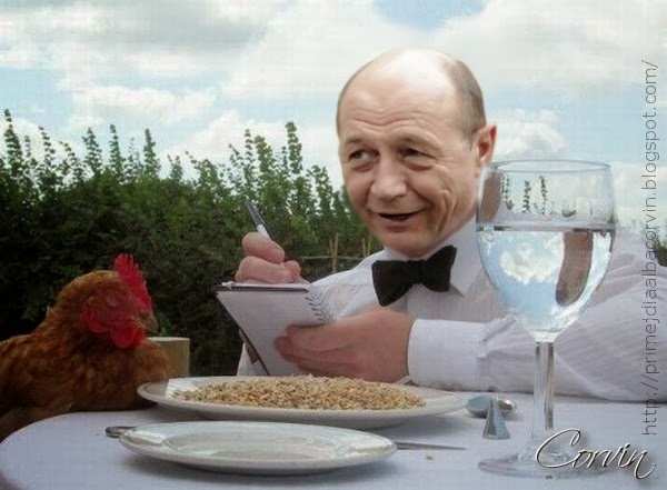 Traian Băsescu, mereu la dispoziţia recentei sărbătorite… fosta dnă Cocoş!