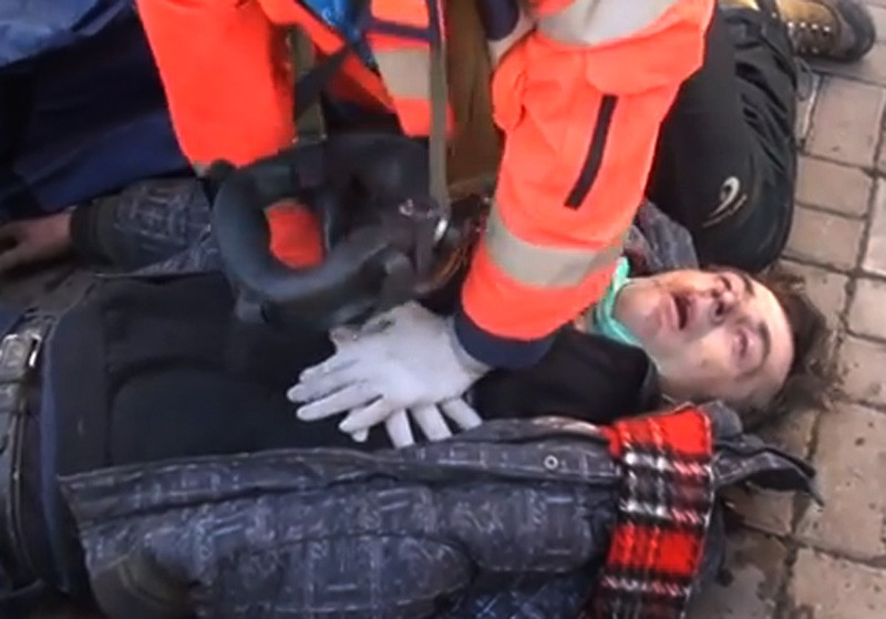 Kiev, scene de coșmar după intervenția polițiștilor asupra protestatarilor