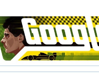 Google îl omagiază pe Ayrton Senna, triplu campion mondial de Formula 1
