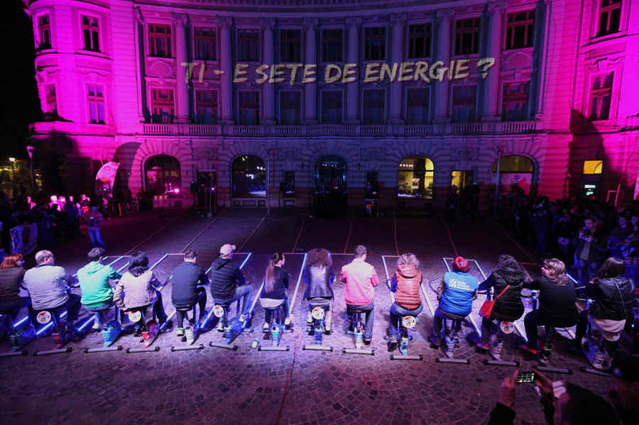 Apa Nova a invitat bucureştenii la evenimentul „Ţi-e sete de energie?”