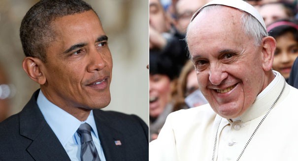 Papa Francisc și Obama, o întâlnire deloc pe placul conservatorilor