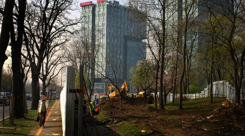 Au început lucrările la Pasajul din Piaţa Presei