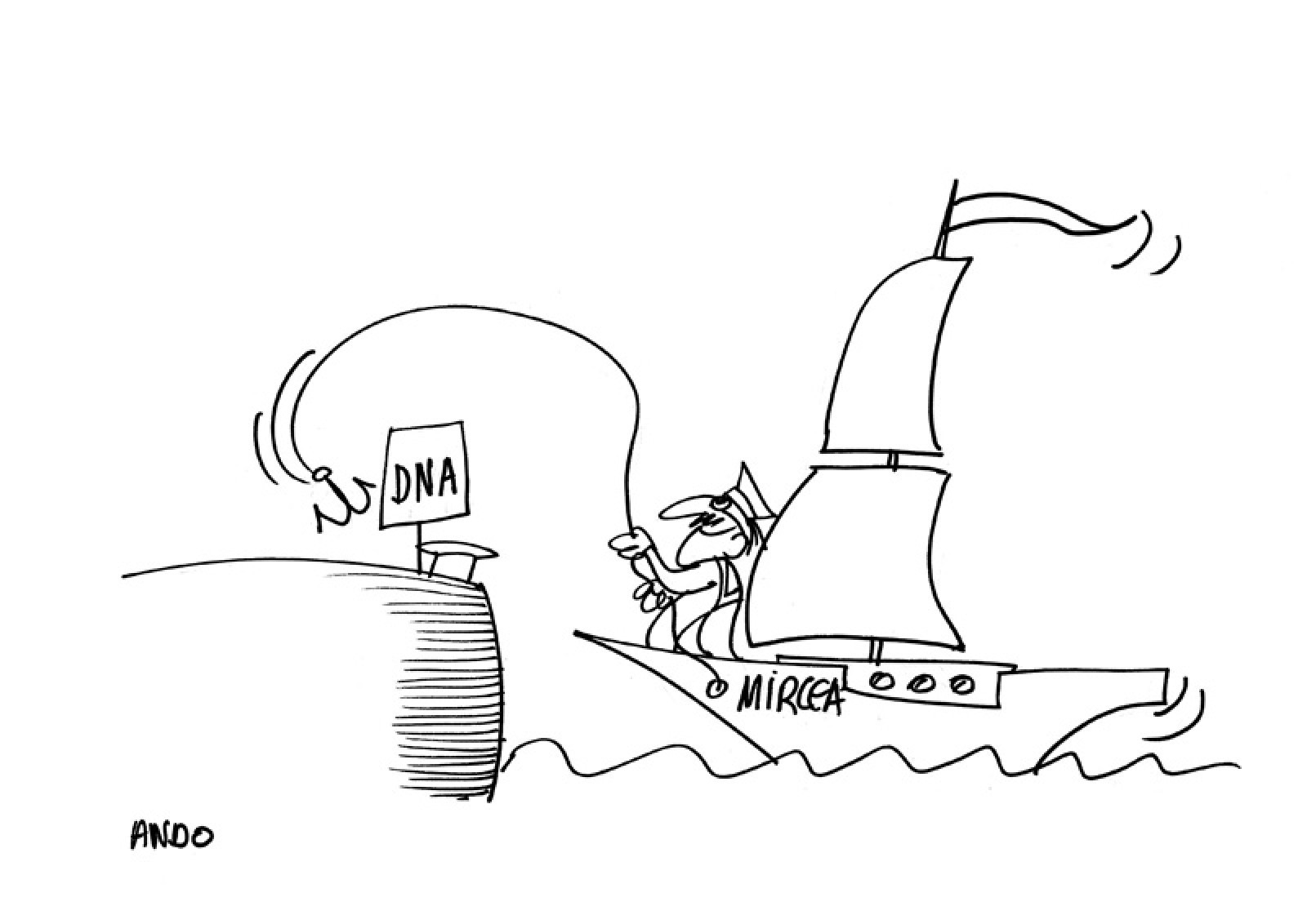 Bricul Mircea trage la D(A)NA