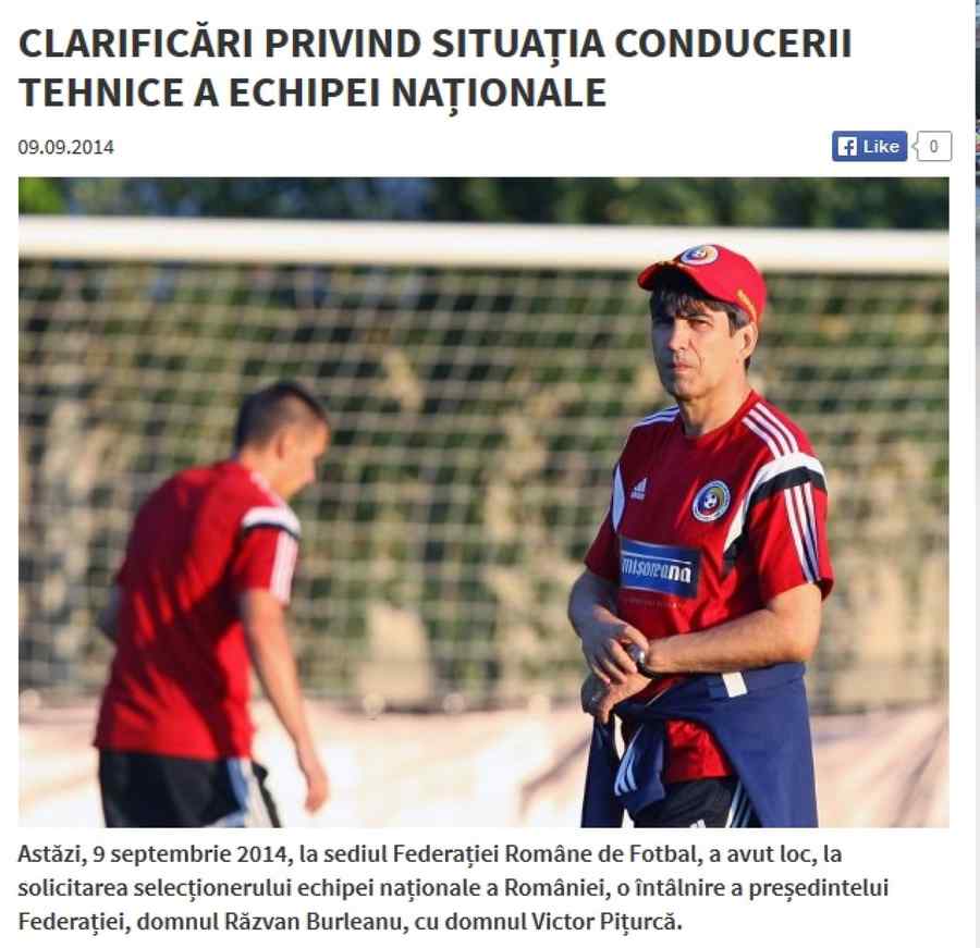 Arabii au renunțat la Pițurcă