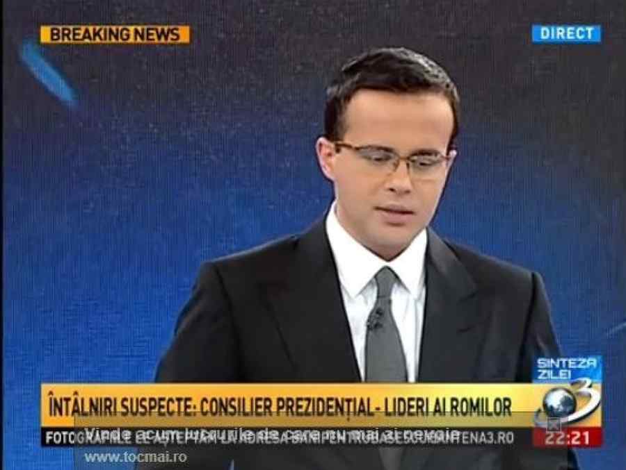 Gafă uriaşă făcută de Mihai Gâdea la o oră de vârf