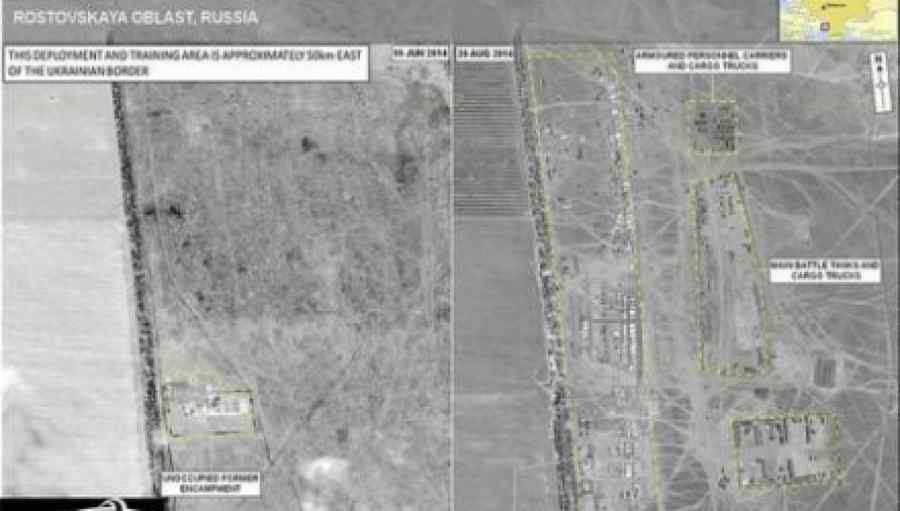 NATO prezintă imagini cu armata rusă în Ucraina