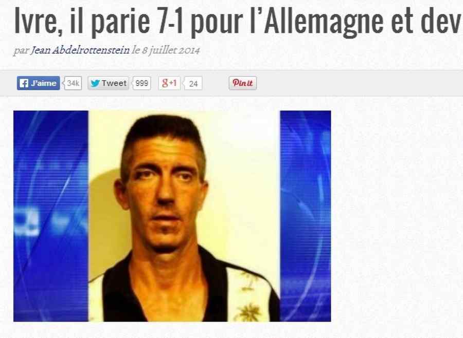 A devenit milionar după ce a pariat pe victoria cu 7-1 a Germaniei în meciul cu Brazilia