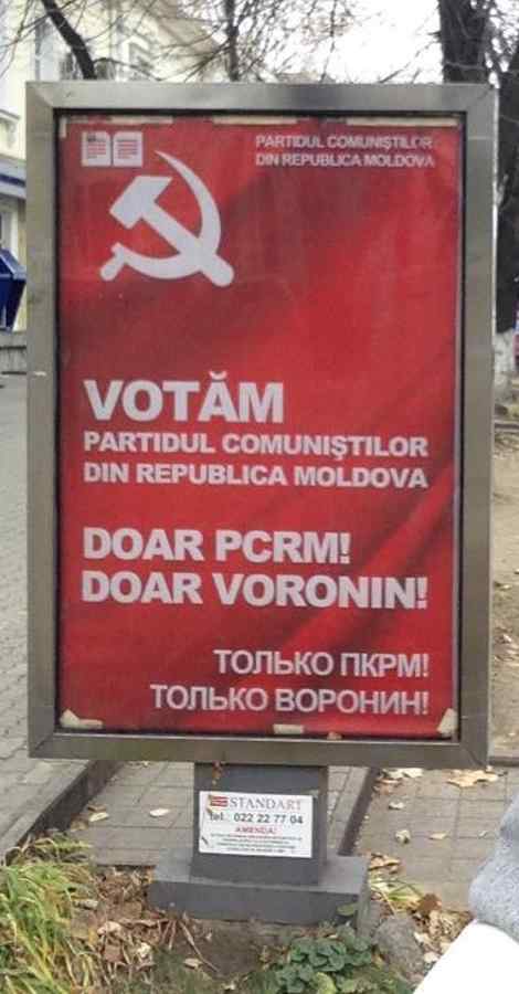 Simbolurile comuniste, o cheie a succesului în alegerile din Republica Moldova