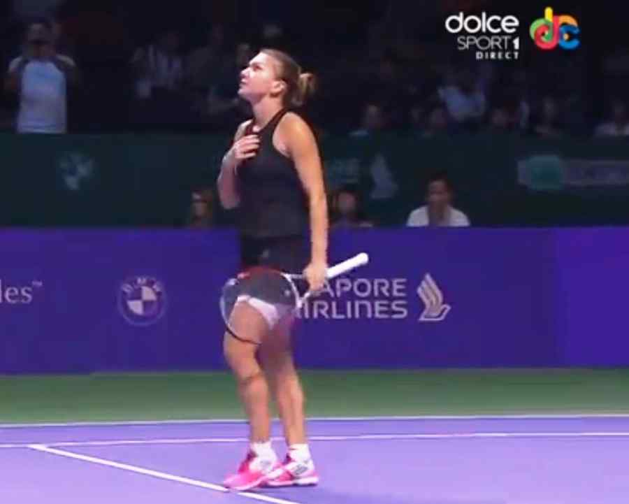 Victorie mare a Simonei Halep la Turneul Campioanelor