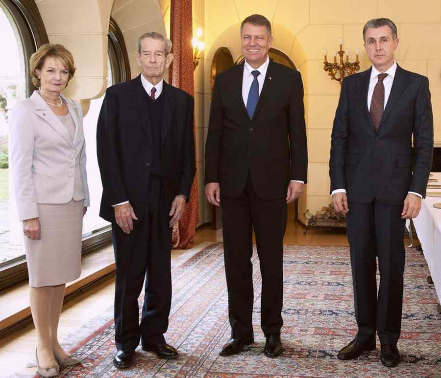 Iohannis, despre vizita la familia regală