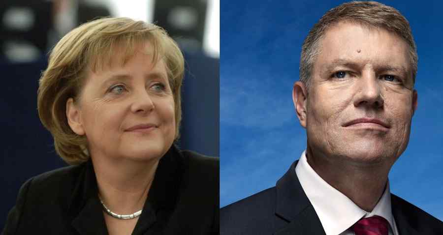 Presa locală: Angela Merkel vine la Sibiu pentru Klaus Iohannis