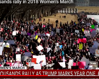 Protest, la un an de la învestirea în funcţia a preşedintelui Trump