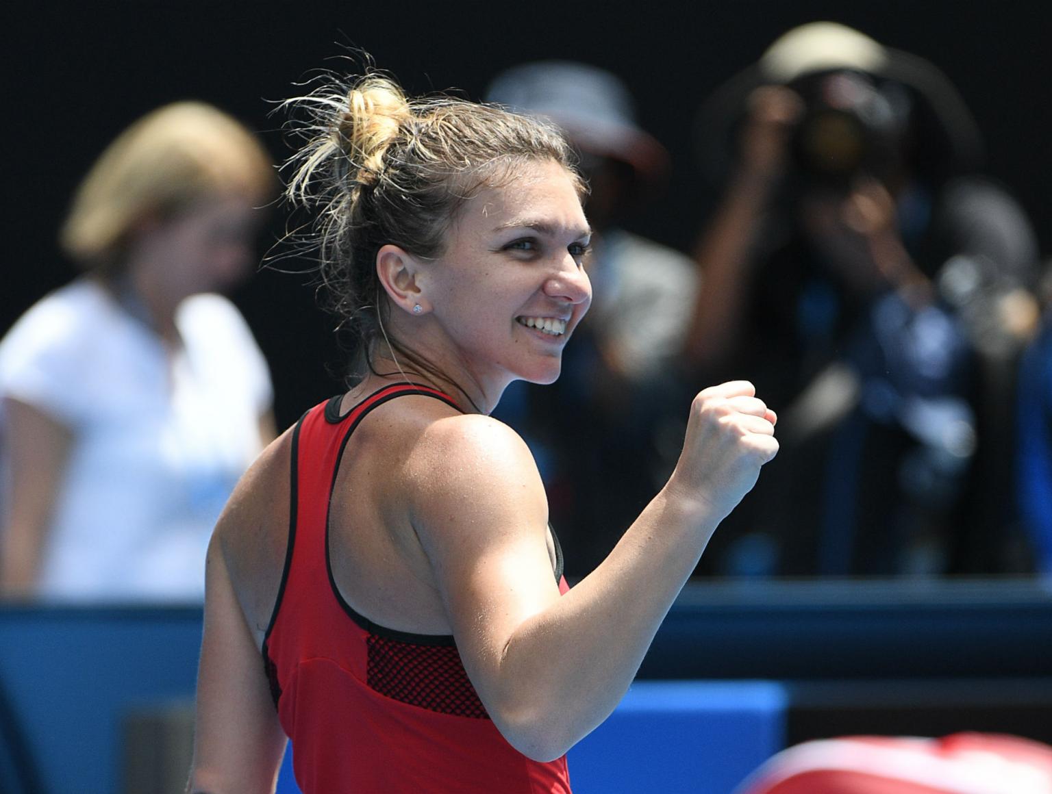 Prima reacție a Simonei după victorie