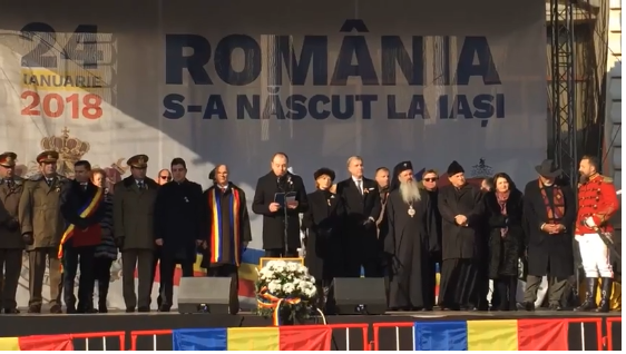 Huiduieli la ceremoniile de la Iași (Video)