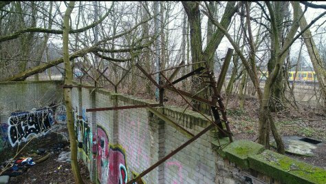 Secțiune uitată din Zidul Berlinului scoasă la iveală