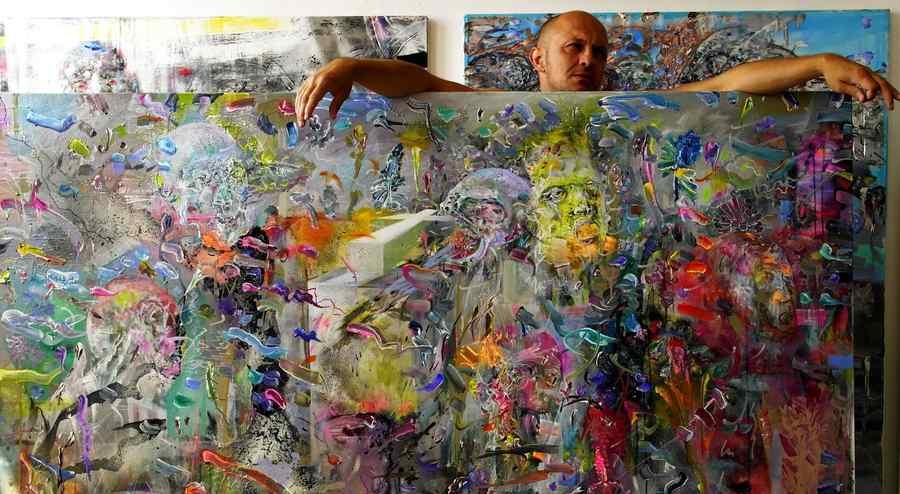 Artişti vizuali români pe simeze