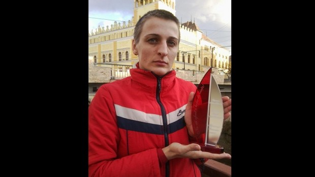 Un protestatar păzit de şase oameni de ordine, la Aiud