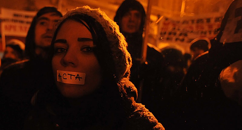 Protestele anti-ACTA continuă