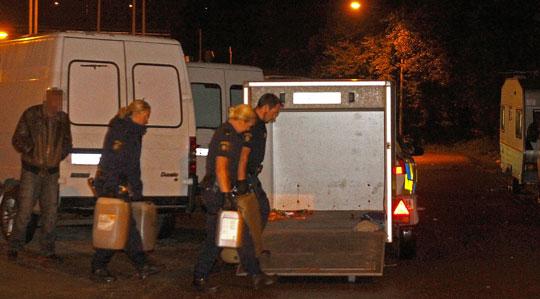 Bandele de romi care acţionează în Suedia s-au apucat de furat motorină