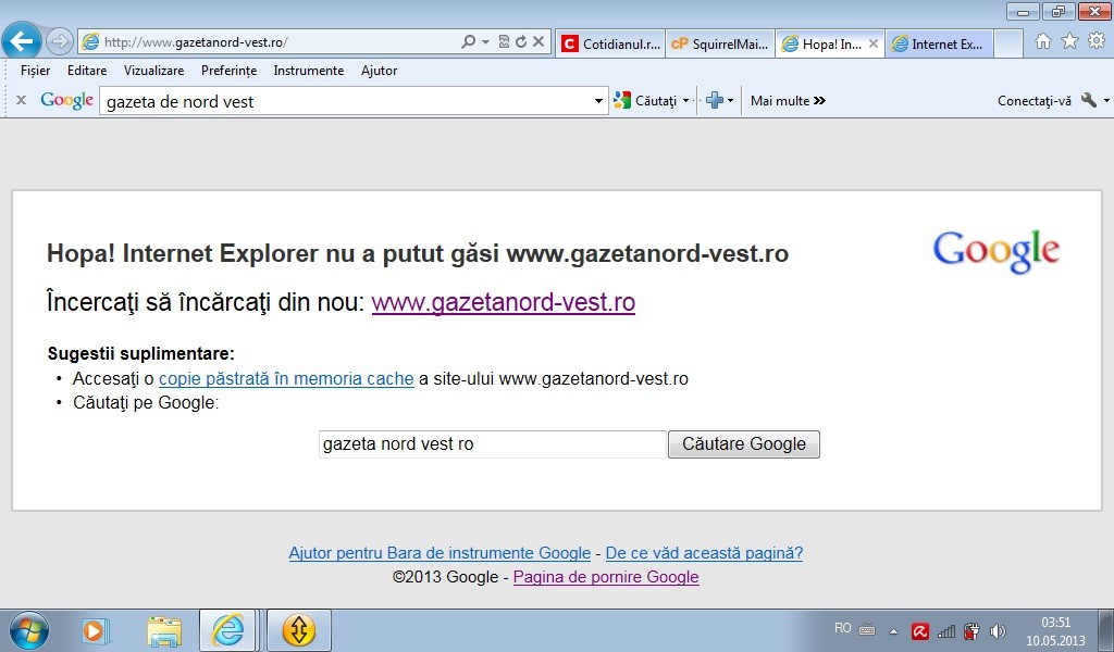 Bodiguarzii au închis Gazeta de Nord-Vest