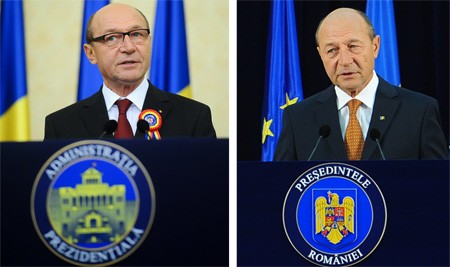 De Ziua Naţională a dispărut stema ţării la Cotroceni