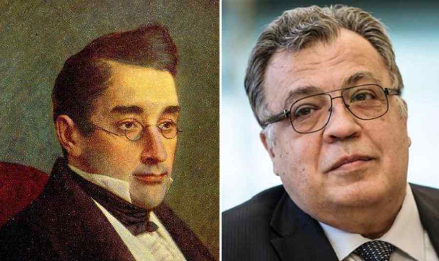 Legătura fatidică dintre primul şi ultimul diplomat rus asasinat