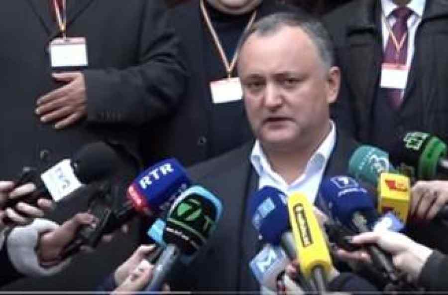 Dodon, profund indignat