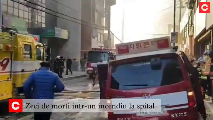 Coreea de Sud-Zeci de morţi după un incendiu într-un spital