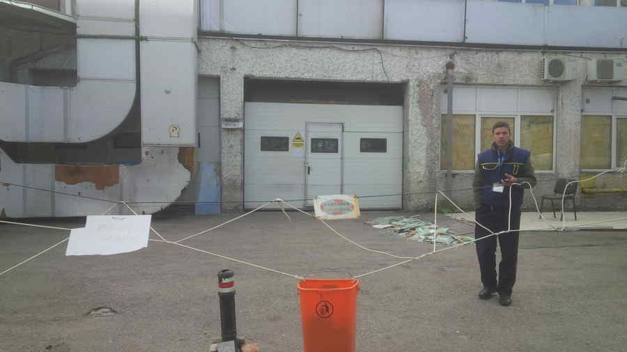 Clădirile Antenei 3 şi ale grupului Intact, în părăsire şi degradare