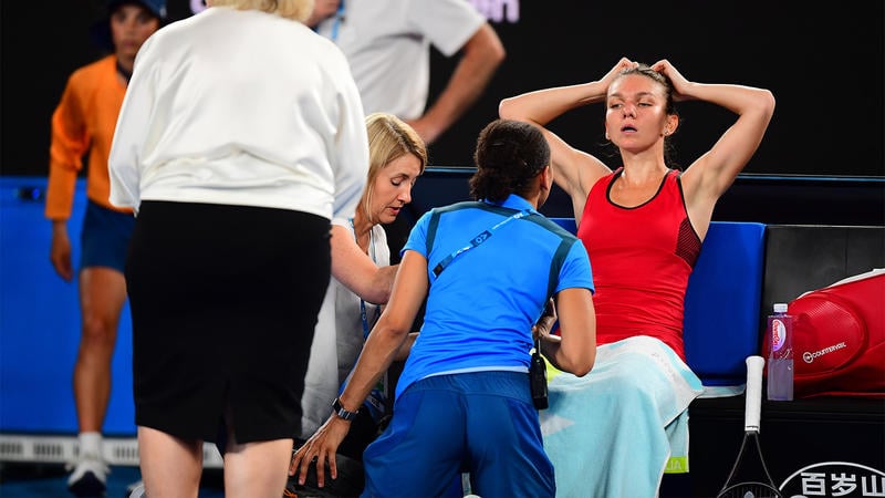 Diagnosticul unui medic după meciul Halep – Wozniacki