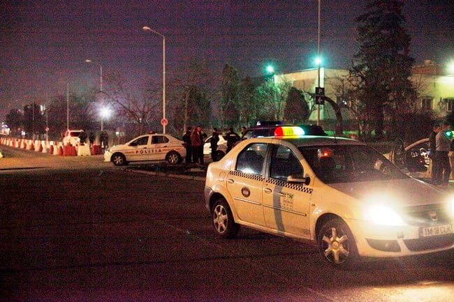 Locuinţa primarului Robu, păzită de poliţie