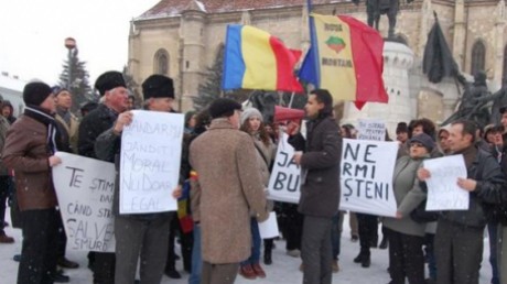 Contestatarii lui Băsescu și Boc de la Cluj au înființat „Asociaţia Protestatarilor – Ianuarie 2012”