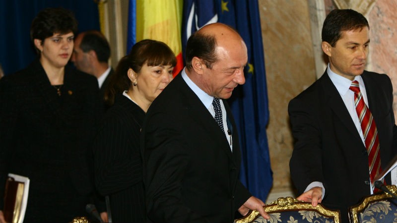 Garda pretoriană a lui Traian Băsescu