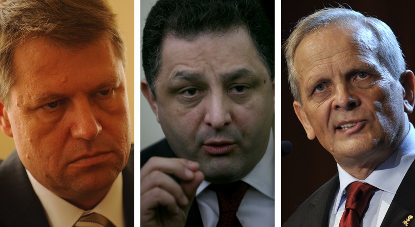 Stolojan, Johannis, Vanghelie, declaraţi  incompatibili
