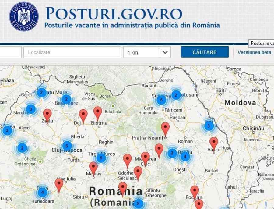 Guvernul a lansat posturi.gov.ro