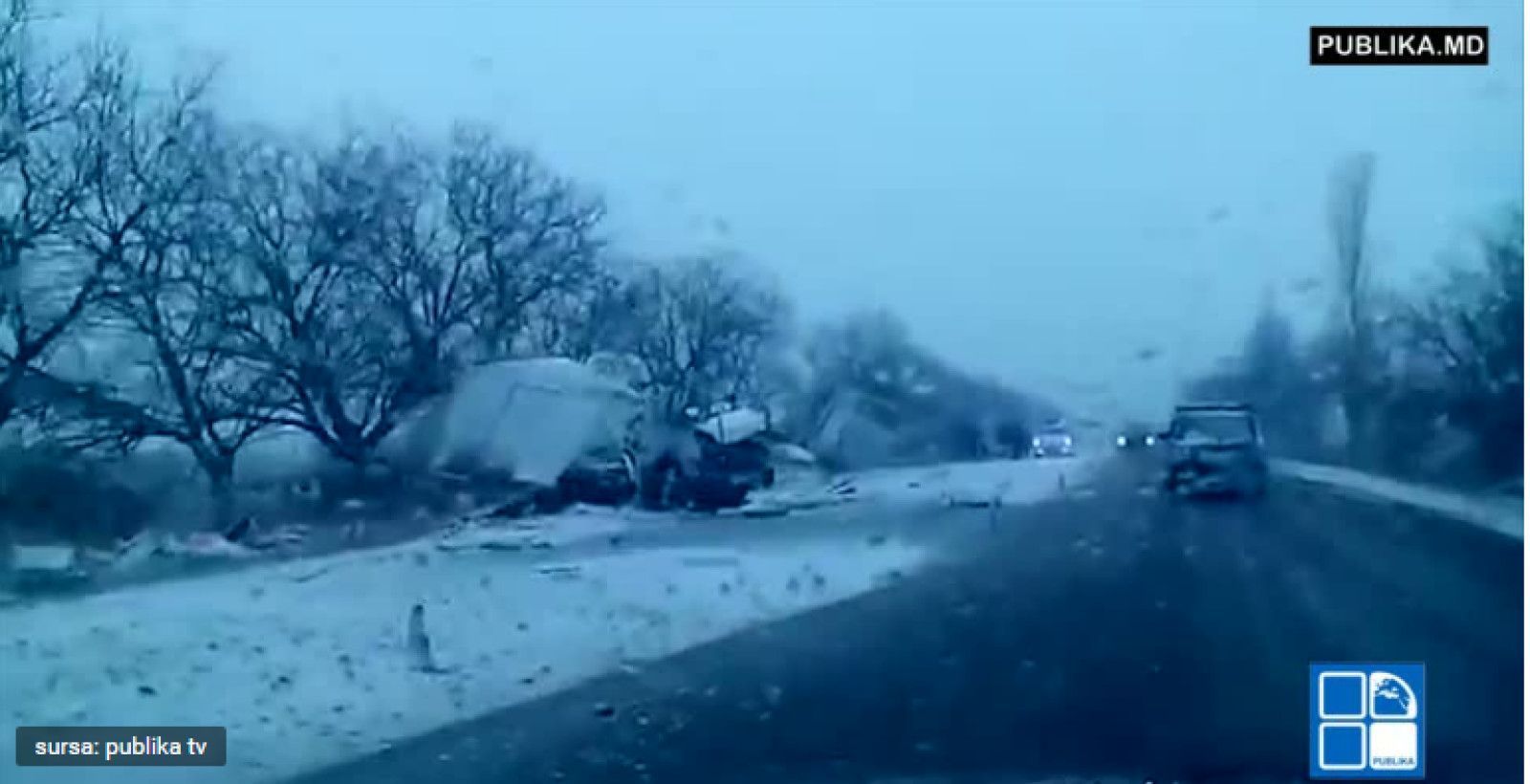 Catastrofă rutieră în Rusia