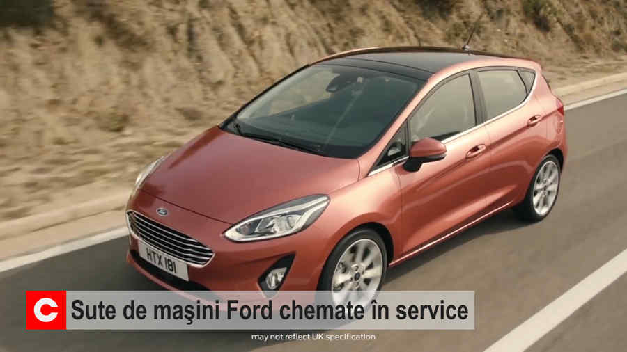 Sute de maşini Ford chemate în service
