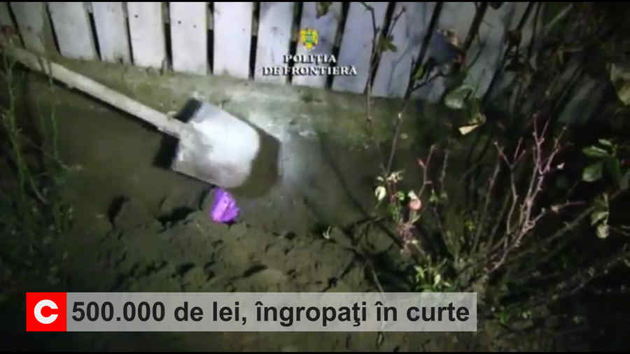 500.000 de lei, îngropaţi în curte