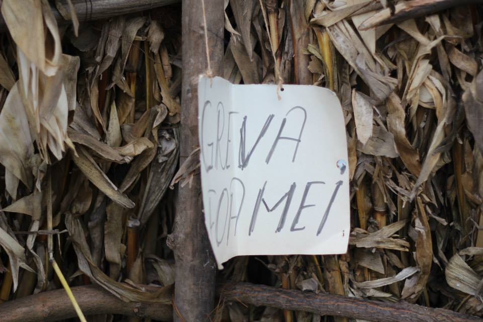 Greva foamei la Pungești continuă