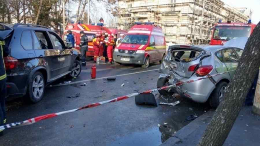 Anchetă în cazul accidentului de pe Bulevardul Dacia din Capitală